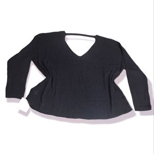 SHEIN BLACK SWEATER